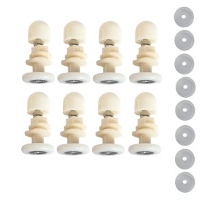 Ratukų komplektas dušo kabinos durims A-184, 23mm (150029)