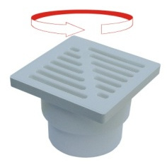 Trapas 110 (tiesus), baltas 15x15 cm (900112)